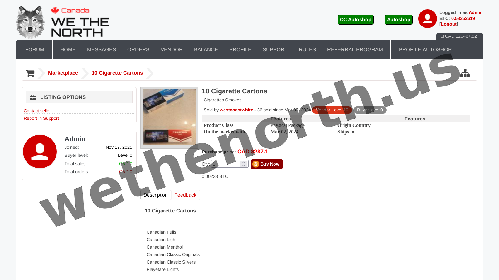 Main Market Dashboard